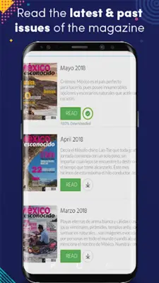 Revista México Desconocido android App screenshot 6